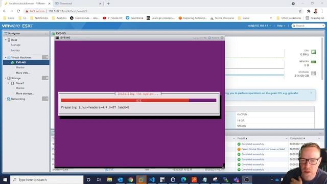 How to install EVE NG Community Edition on Vmware ESXi using ISO смотреть онлайн