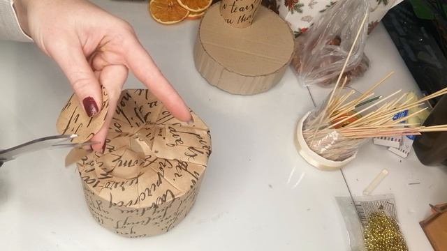 Мастер-класс "Шляпная коробка декор“ смотреть онлайн