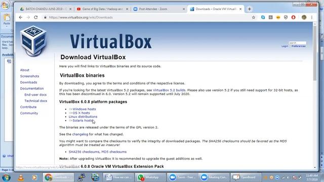 Setting Cloudera in oracle virtual box (VM) using window machine. смотреть онлайн