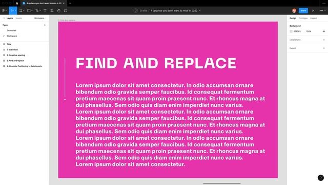Figma Tips ⚡ - 4 updates not to be missed in 2023 смотреть онлайн