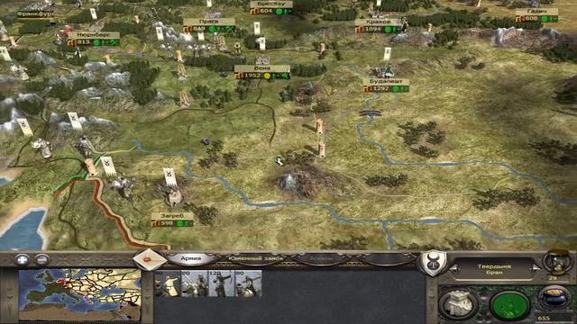 Medieval 2 Total War #14 Монголы 50 ходов на покрас Без наемников смотреть онлайн