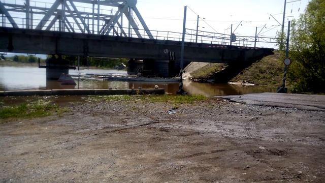 Дорога под ж.д. мостом Спасск Дальний 19.05.20 смотреть онлайн