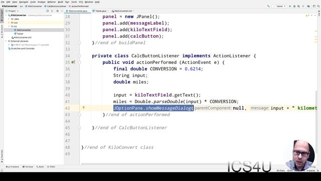 ICS4U Action Listeners in Java смотреть онлайн