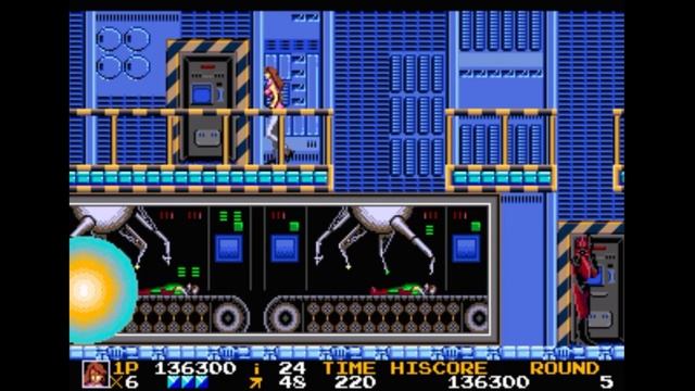 Sega Mega Drive 2 (Smd) 16-bit Rolling Thunder 2 Round 5