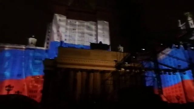 Начало Лазерного Шоу, МГУ - 2011 смотреть онлайн