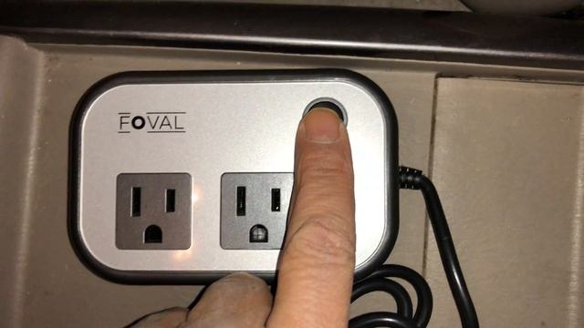 Foval 200W Car Power Inverter DC 12V To 110V AC Converter With 4 USB Ports Charger - 01 / 2018