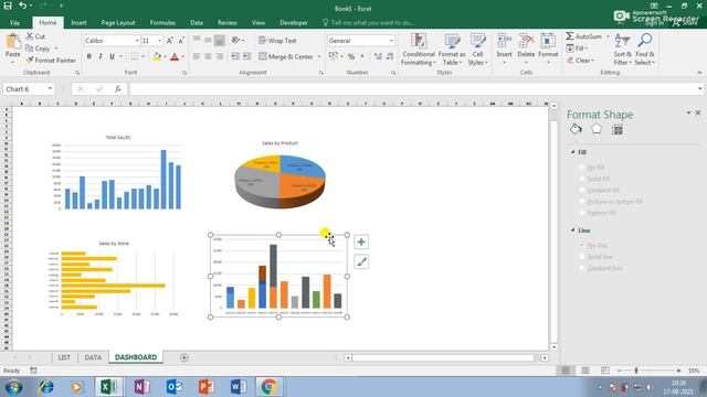 dashboard excel смотреть онлайн