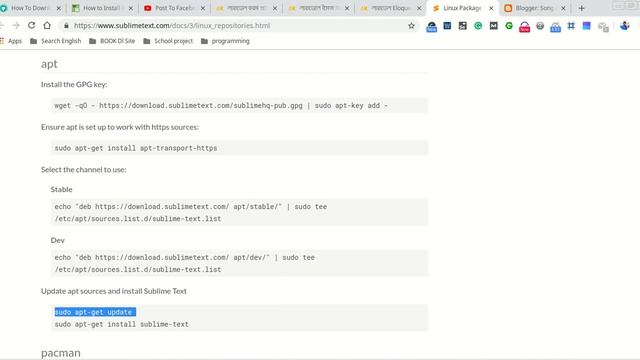 How to install sublime text in linux mint / ubuntu/ debian based OS || Updated смотреть онлайн