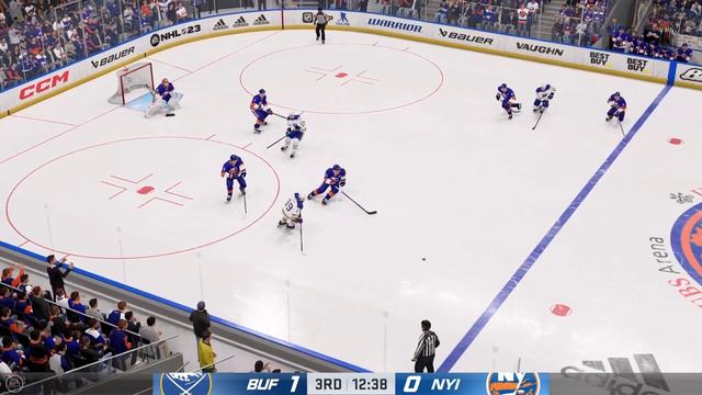 Buffalo Sabres vs New York Islanders 3/7/2023 NHL 23 Gameplay смотреть онлайн