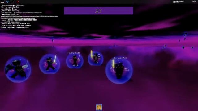 Thanoid Roblox - Orange Justice Dance And Killing Thanoid!! смотреть онлайн