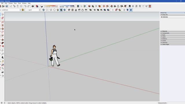 SketchUp 01 Настройка интерфейса