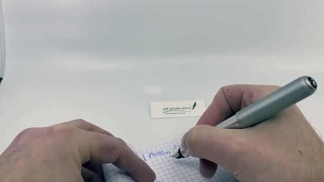 Pelikan P361 Epoch Zircon-Silver (2005) Writing Sample смотреть онлайн