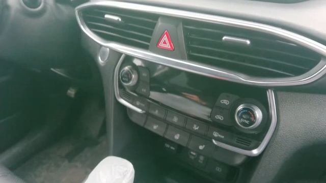 Демонтаж магнитолы Hyundai Santa Fe 4 2017-2020 смотреть онлайн