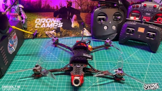 LONG RANGE FPV - Geprc Crocodile 7 HD Lite Review - FIRST LOOK! ? смотреть онлайн