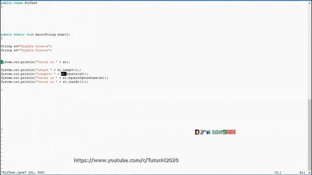 Operators, Strings and Swtich - Core Java for Hadoop/Bigdata Tutorial - Session 4 смотреть онлайн