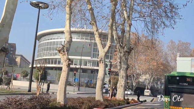 Зимняя прогулка по Тбилиси. Авлабари. Мост Мира. Самеба. Winter walk in old Tbilisi. Avlabari. смотреть онлайн