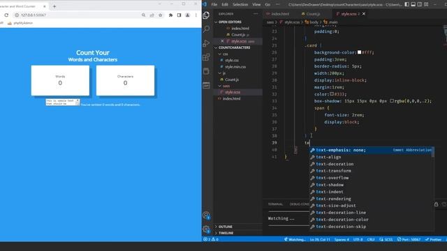 How to Count Words and Characters in JavaScript - #103 смотреть онлайн