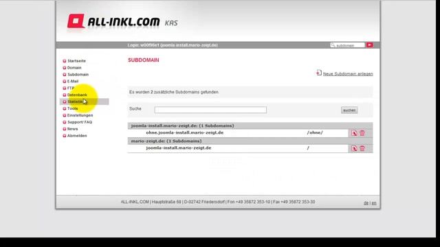 Joomlainstallation bei All-Inkl.com ohne Softwareinstaller смотреть онлайн