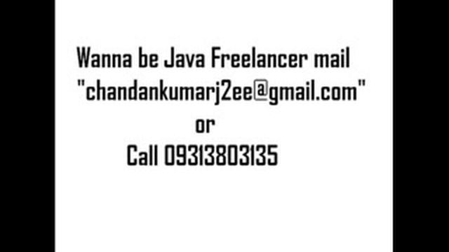 Java Freelancer смотреть онлайн