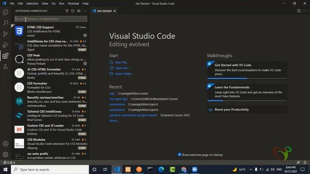 1- البرامج و الأدوات المطلوبة لبرمجة موقع بإستخدام React js + Reset Full API + laravel php смотреть онлайн