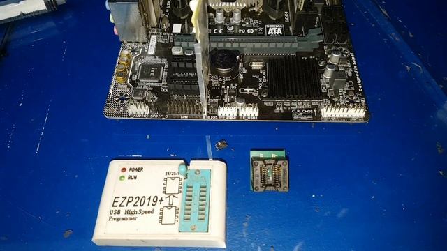 Gigabyte GA-H110M-DS2 power problem on and off Repair.. смотреть онлайн