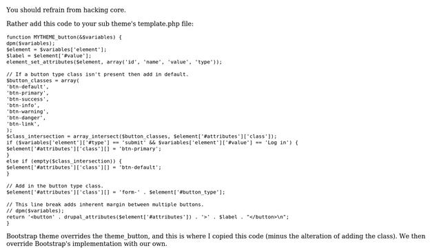 Drupal: Add class to Bootstrap login form button (2 Solutions!!) смотреть онлайн