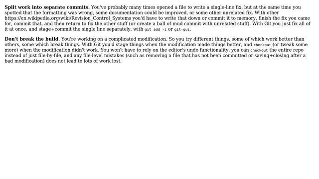 Software Engineering: What is the benefit of git's two-stage commit process (staging)? смотреть онлайн