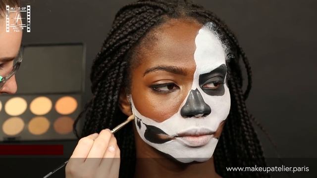 Makeup Tutorial : Skull Makeup | Make-Up Atelier Paris