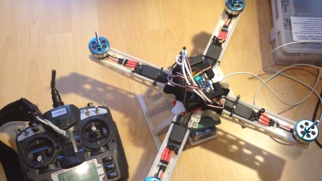 Probleme mit QuadroCopter-Steuerung Crius All in one - Pro V1 und MegaPirateNG 2.7 смотреть онлайн