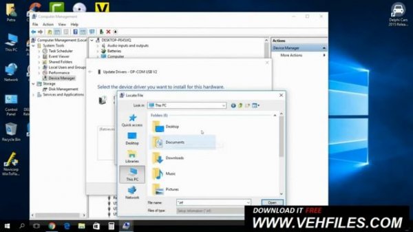 How to Install and Configure OPCOM USB v2 driver Settings