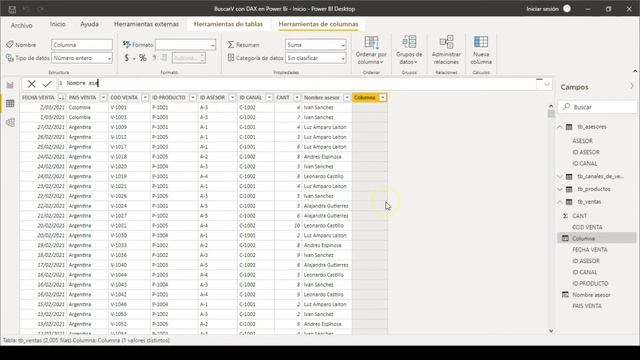 Power Bi Capítulo 86 ✅ BUSCARV en Power Bi con DAX LOOKUPVALUE Plus al final | indice & coincidi смотреть онлайн
