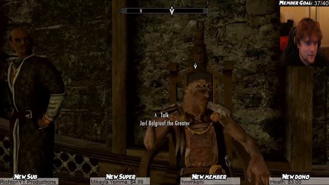 Do You Get To The Cloud District? Skyrim Lets Play Ep 1! смотреть онлайн