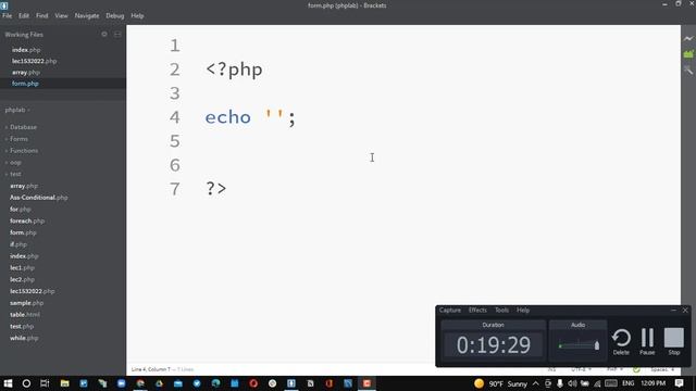 Form Using PHP смотреть онлайн