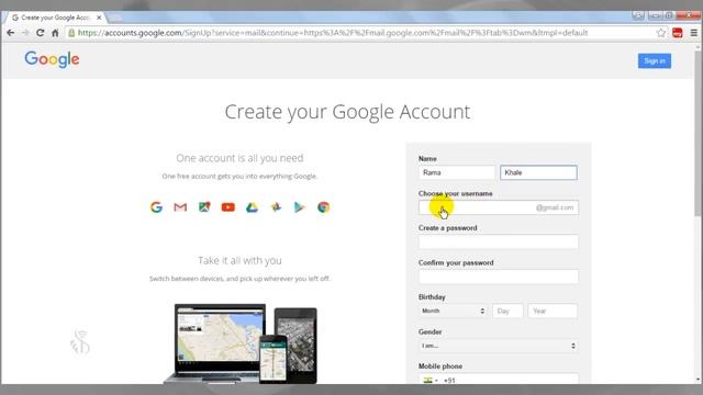 8 2 2 Creating E mail ID Marathi смотреть онлайн