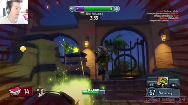 Split Pea Zombie Soup! Plants vs Zombies Garden Warfare смотреть онлайн