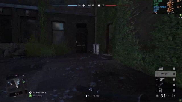 Battlefield V Multiplayer on Lenovo LOQ RTX 4060 & Ryzen 7840HS смотреть онлайн