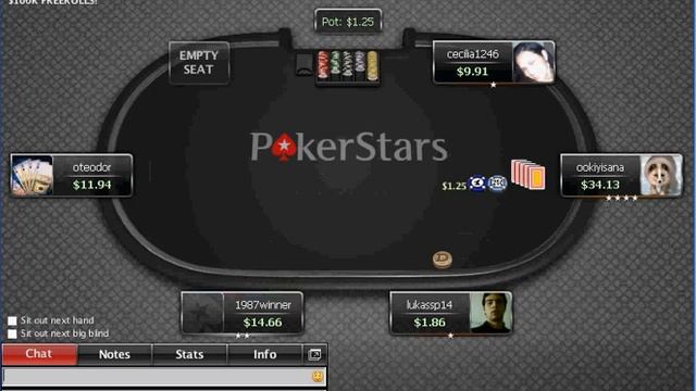 Вод кэш 5- Card Draw FL лимит 0,5 - 1 $ на PokerStars. Часть 1 смотреть онлайн