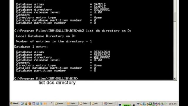 Chapter 5(1) - DB2 Directories - Connecting to a DB2 Server смотреть онлайн