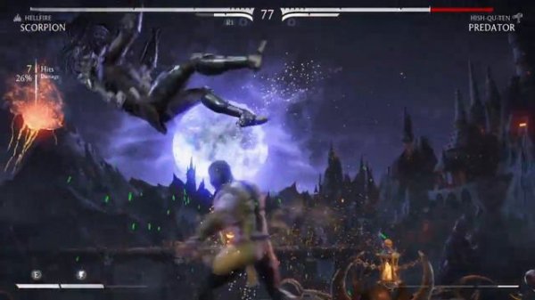 Mortal Kombat X - Scorpion (Hellfire) - Klassic Tower On Very Hard (No Matches Lost)