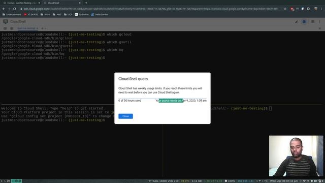 [ GCP 6 ] Google Cloud Shell - Interactive web based terminal смотреть онлайн