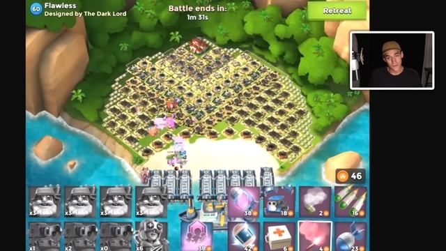 I challenged a Boom Beach PRO to defeat these "impossible" bases смотреть онлайн