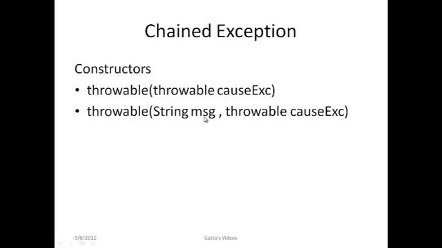 Exception Handling in JAVA-Part 5 смотреть онлайн