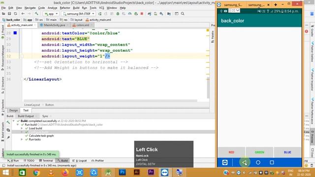 How To CHANGE LAYOUT COLOR On Click | Android Studio | Digital Seth смотреть онлайн