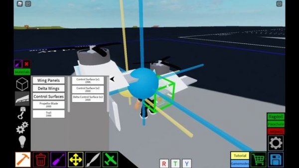 MINI HELICOPTER TUTORIAL [Roblox Plane Crazy]