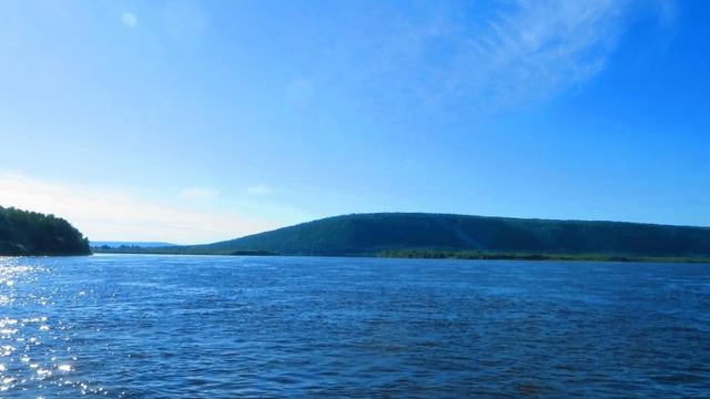 Река Лена - Верхнее устье реки Витим (п.Витим, Ленский район, Якутия) смотреть онлайн