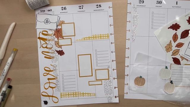 Plan with Me | LPTG Creates Sketch Love Note Stickers | Love Note Day смотреть онлайн