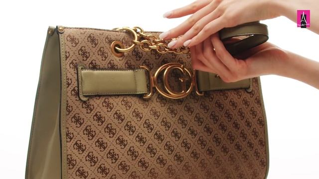 Видеообзор I Женская сумка тоут GUESS AILEEN TOTE 2795465 смотреть онлайн