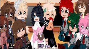 MHA/MLB Reacting to Bakugou and Marinette Sibling Different Au’s ?BkDk? ?Adriennette? •My Au•