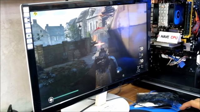 AMD FX 6100 Turbo 3.9Ghz และ GTX 750 Ti เล่น Call of Duty: WWII смотреть онлайн