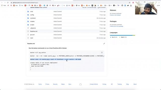 Running Sample Web Application in GoLang With RateLimiting смотреть онлайн